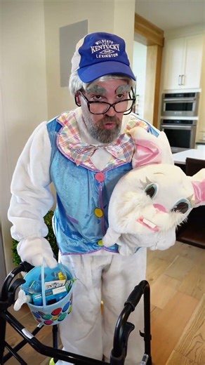 Papaw as the Easter Bunny… BAD IDEA 🤣