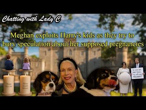 Meghan exploits Harry's kids as they try to deflect megnancy questions unsuccessfully