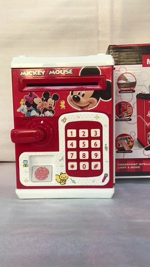 Educational Money Box and ATM Machine Toy for Kids