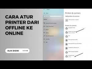 printer offline padahal sudah nyala