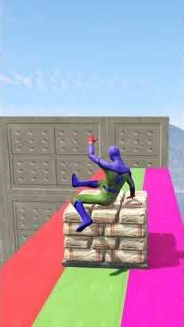 GTA 5 Epic Water Ragdolls Spiderman Jump/Fails Ep #shorts