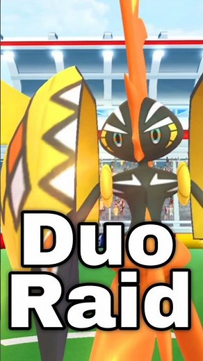 *Duo* Tapu Koko Raid in Pokemon GO.