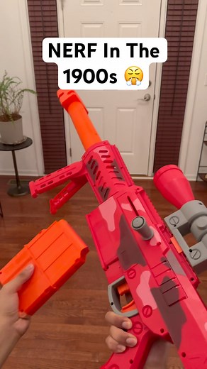 NERF In The 1900s… 😤 #shorts