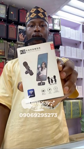 6 comments | Wireless microphone available at emkay apple store Location kaduna Place your order now 09069295273 I deliver nationwide  tested and trusted | Mubarak Aliyu | Facebook