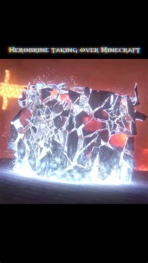 Herobrine taking over Minecraft!!! #minecraft #squaredmedia #herobrine #minecraftanimation