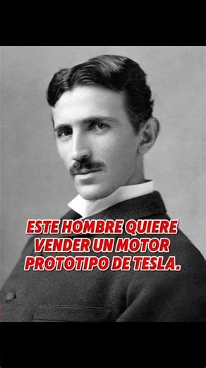 Nicola Tesla's very first prototype motor #pawnshop #rickharrison #nicolatesla #americanhistory