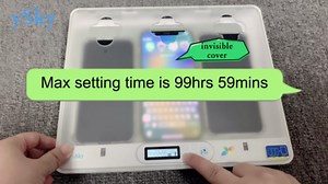 ySky Phone Lock Box with Timer for iPad Under 11inch,Timed Lock Box for iPhone,Tablet,Folded mobiles,Phone Locker for Children to Reduce Screen Time to get focus back