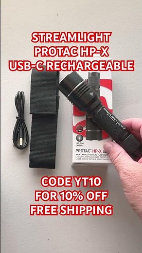 #STREAMLIGHT PROTAC HP-X FLASHLIGHT USB RECHARGEABLE #FLASHLIGHT