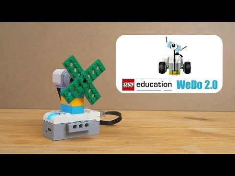 Crea un Ventilador con LEGO EDUCATION: Tutorial Completo de WEDO 2.0