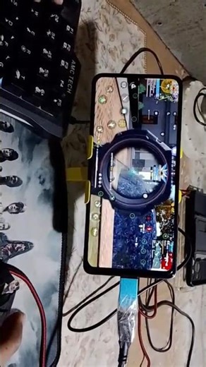 "How to play free fire with keyboard mouse in mobile | ⌨️ 🖱️ 📱 full setup without app no activation"