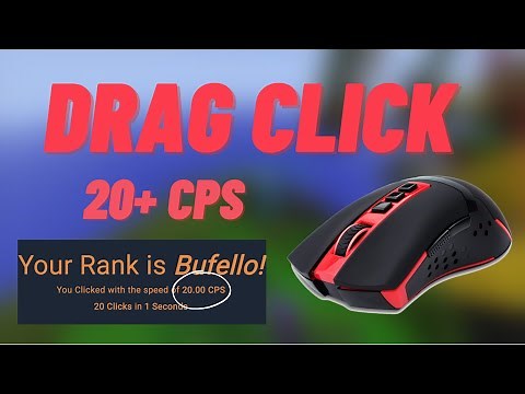 How to Drag Click Instantly on almost ANY MOUSE | The New 20 CPS Godbridge Method