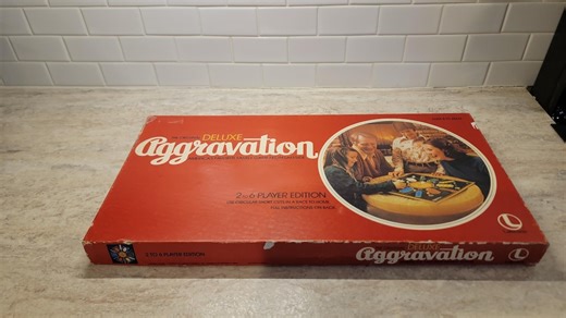 Vintage Aggravation Board Game - Etsy UK