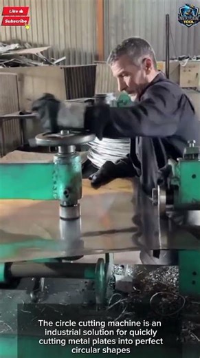 High Efficiency Circle Cutting Machine for Precise Aluminum Plate Cutting#tool