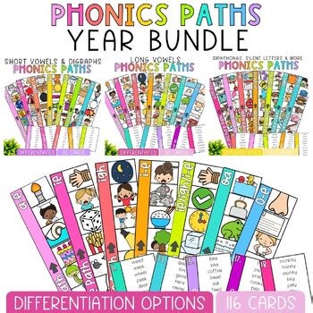 Phonics & Spelling Year Bundle | SOR Aligned I Literacy Activities & Centers
