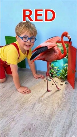 😲 Knock, Knock... Who Will Appear? #shorts #fun