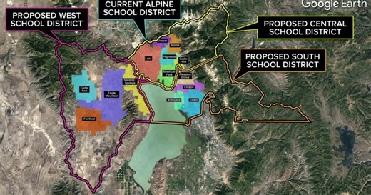 New boundaries for Alpine School District division released by Utah County
