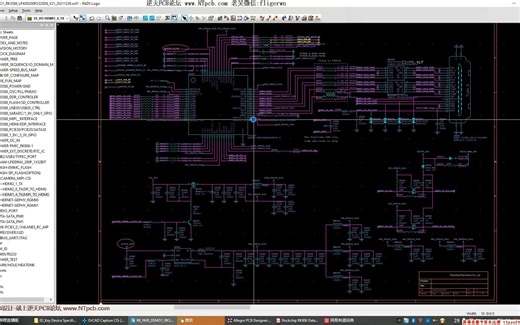 RK3588 43页大型原理图信号功能讲解和PCB设计走线要求（试听1)