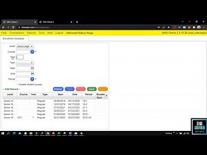 SIAS ONLINE (Online Enrollment Setup for the School and Student's side)