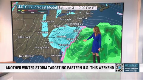 Potential nor’easter to impact East Coast this weekend