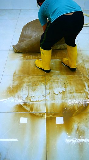 Incredibly dirty carpet cleaning #asmr #satisfying #soclean #carpetcleaning