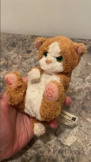 For eBay FurReal Friends Cat Kitty Kitten Interactive Plush Toy Pet Tiny Baby 4” demo