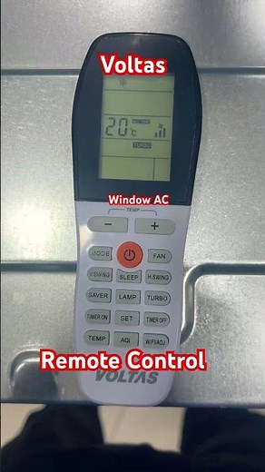 Voltas Ac Remote | Window Ac remote | Voltas Window Ac Remote control | Voltas Ac Remote Control use