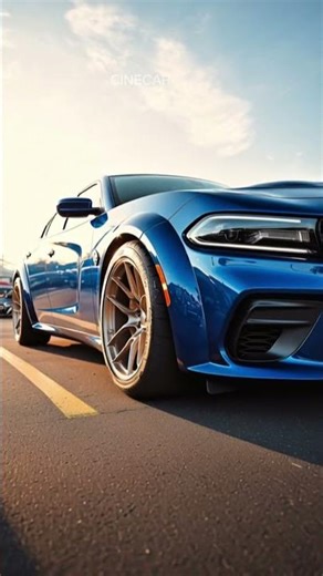 Modified 2019 Dodge Charger SRT Hellcat Deep Blue Beast – Epic Parking Lot Cinematic! 🔥