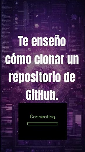 Clona un repositorio en menos de 1 minuto 🧠 (Git Clone) #aesthetic #github