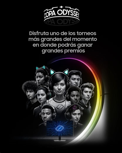 La Copa Odyssey se hace presente. 🏆Este es el primer paso para llegar a la victoria, regístrate aquí 👉https://copaodyssey.mx/ y ve por la oportunidad de ganar miles de pesos en premios. 😎🎮🔝​ #SamsungMexico #CopaOdyssey #Gaming #2025 | Samsung