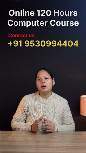 ISO 120 Hours Online Computer Course |for PSSSB clerk| Patwari|PSPCL|Excise Officer|Punjab Police