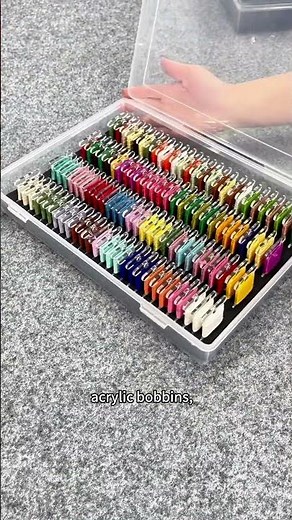 Is your embroidery thread always tangled, messy, and impossible to find? #crossstitch