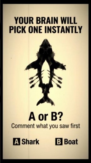 Shark or Boat Test: Threat vs Calm Perception Personality Reveal