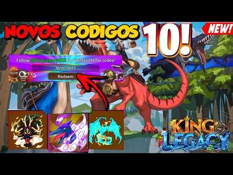 NEW KING LEGACY CODES | ALL ACTIVE CODES FROM KING LEGACY UPDATE 10 ON ROBLOX