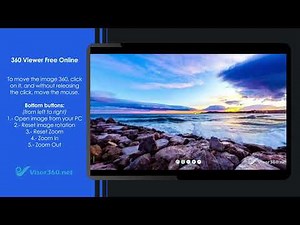 Free 360 ​​Image Viewer Online How to use 360Viewer Online Free on Visor360 net