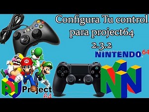 Configura tu control de Xbox360/PS4 para Project64 2.3.2