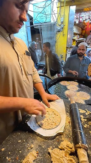 Most Viral Unique Special Peanuts Bread Making at Street of Mingora 😱 Pakistani Food #foodie #viral