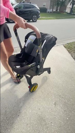 How to fold and operate the Doona Car Seat Stroller Combo #doona #stroller #carseat