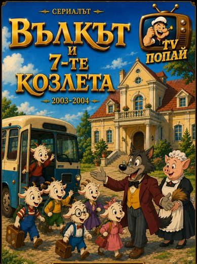 Вълкът и 7-те козлета (в 4 епизода)