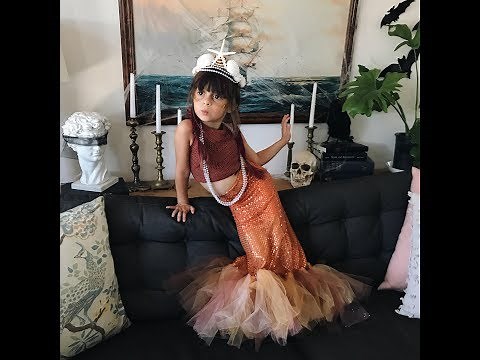 Easy and Cheap Child Mermaid Costume DIY for Under $10