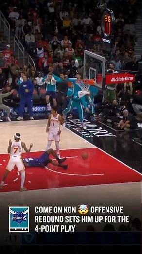 Kon Knueppel’s Clutch 4-Point Play! 💥🎯