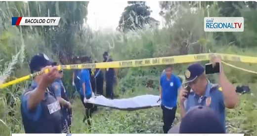 Nakagapos na bangkay ng 17-anyos babae, natagpuan sa damuhan sa Bacolod City