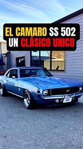 El Camaro SS 502 😲 #camaross #chevycamaro #Chevrolet #chevroletcamaro #musclecar | Coches Exoticos