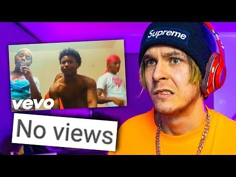 Reacting To Music Videos With 0 VIEWS!