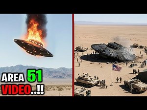 Unknown Object Crash Near Area 51, Footage Revealed The Truth!