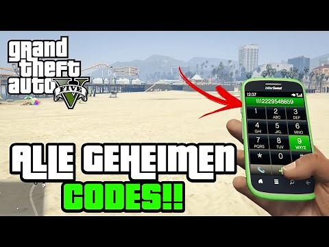 GTA 5 – ALL SECRET CODES!!!