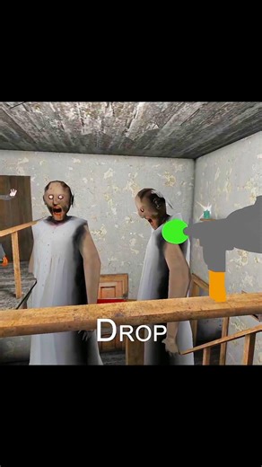 Granny Shocked Evil Nun & Ladybug Dancing With Rpg 😱🔥 #granny #funny #trending #gameplay #shotrs