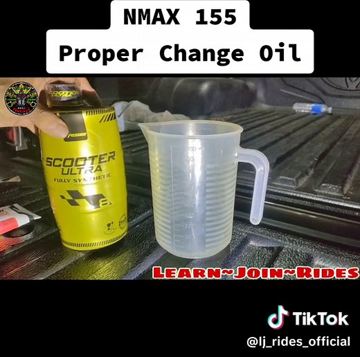 Yamaha NMAX 155 Change Oil Tutorial