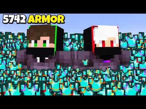We Made Every Armor In Minecraft Hardcore ! [FULL MOVIE] 