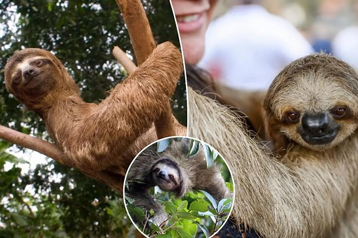 Sloths are cute but don’t hug them for a selfie, animal activists warn: ‘Can break bones with their teeth’