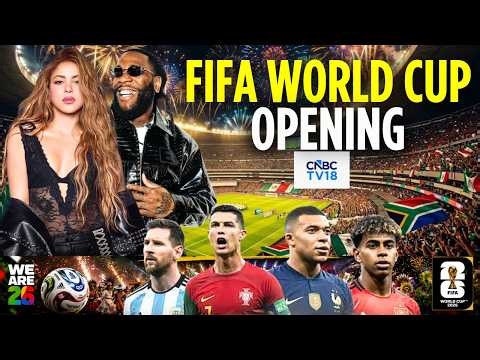 FIFA World Cup Opening Ceremony LIVE: From Estadio Azteca, Mexico | Shakira, Burna | FIFA 2026 |N18G